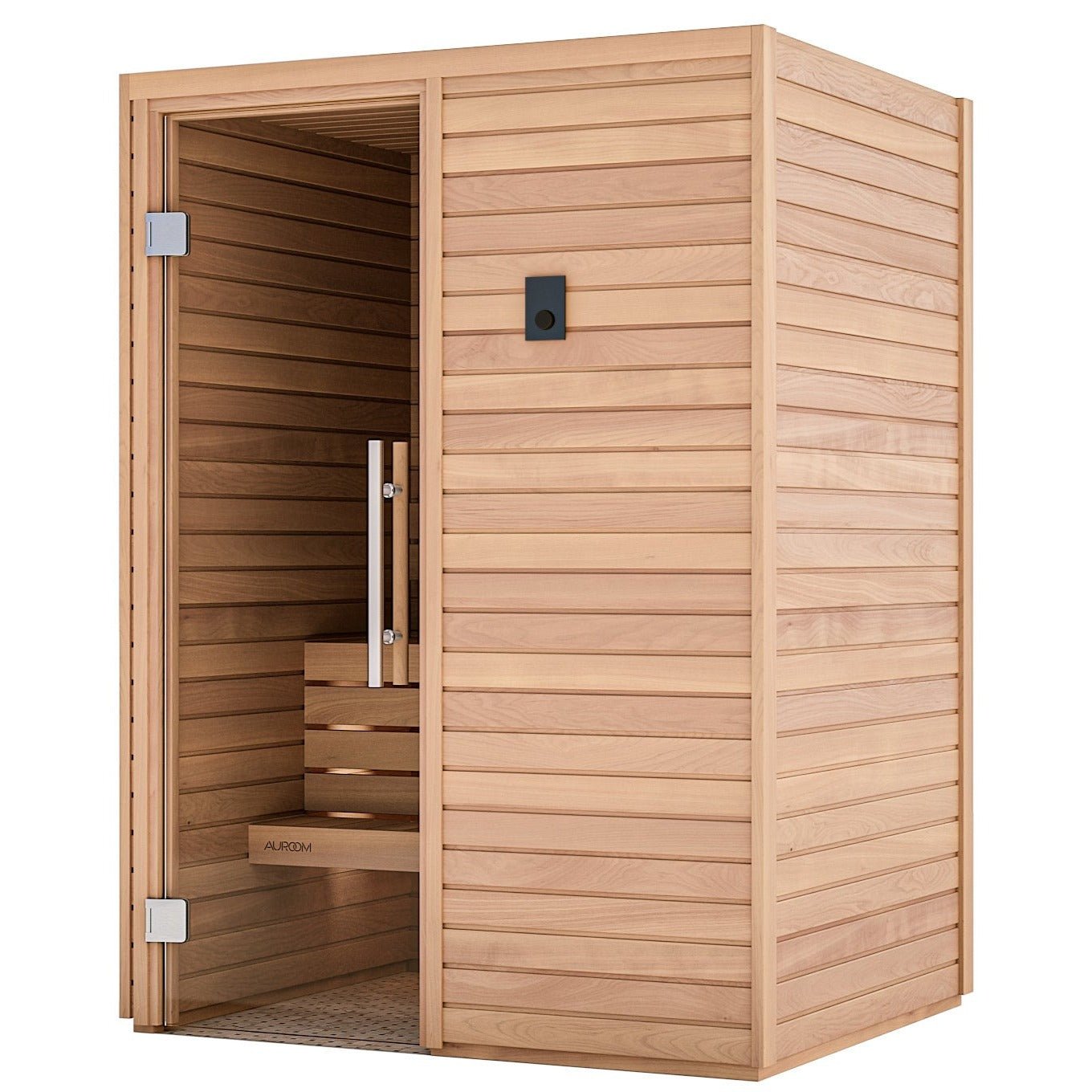 Auroom Cala Wood Cabin Sauna Kit - Thermo-Aspen