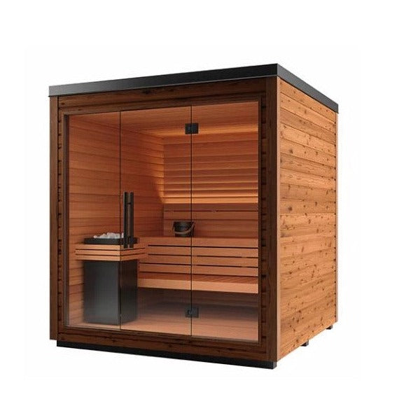 Auroom Mira L 5-Person Outdoor Modular Cabin Sauna Kit