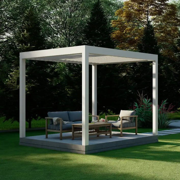 Forever Shade Modern Design Louvered Aluminum Pergola